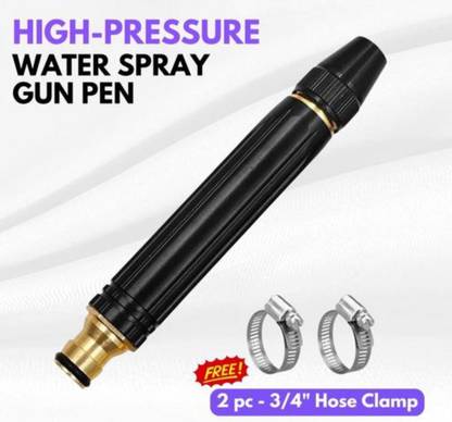 TAVA Premium, Water Spray Gun with 2 Hose Clip for Gardening, Car Wash, Cleaning 1000 L Hand Held Sprayer