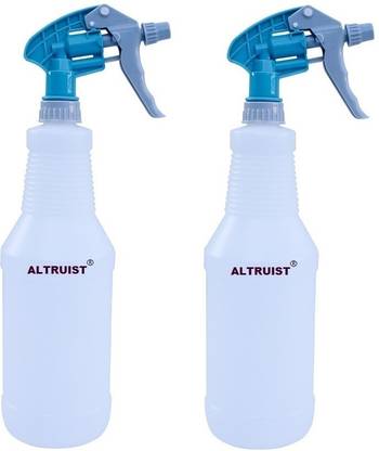 Altruist Car Detailing Unbreakable Empty Spray Bottles Double-Shot Trigger(Aqua)pack of 2 1 L Hand Held Sprayer