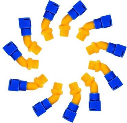 jarvik Solar Panel Cleaning Sprinkler,Shower PVC (Pack of 10) (1/2 inch ) 2 L Hose-end Sprayer