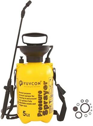 YUVCON 5 Liter Manual Pump 5 L Tank Sprayer