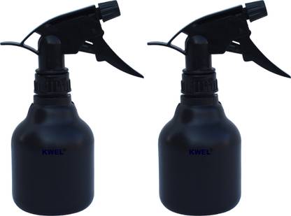 KWEL 250ml Spray Bottle for Multi purpose Sprayer(Black Pack of 2) 0.25 L Hand Held Sprayer