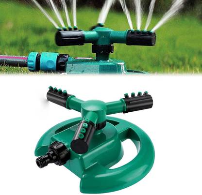 Xydrozen Garden Sprinkler, Adjustable 360 Degree Rotation Lawn Sprinkler-XI76 0 L Hose-end Sprayer