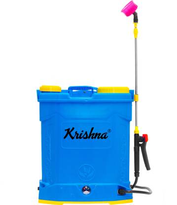 KRISHNA SINGLE MOTOR BATTERY OPERATED KNAPSACK SPRAYER (12V 8AH) 20 L Backpack Sprayer