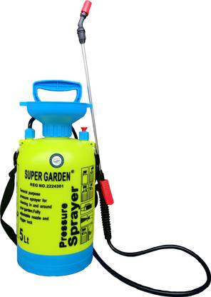 DVI SUPER GARDEN PORTABLE PRESSURE SPRAYER WITH 5 LITRE TANK CAPACITY USED FOR SPRAY 5 L Hand Held Sprayer