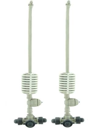 Appster (2pcs) Irrigation Fogger System 4 Way Fogger Assembly Unit with Check Valve 100 L Hose-end Sprayer