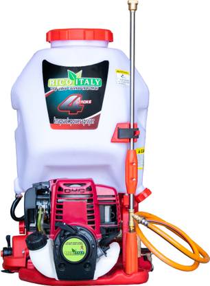 RICO ITALY MECHINICAL KNAPSACK GX35 HIGH PRESSURE POWER SPRAYER GX35 4 STROKE PETROL ENGINE 25 LTR TANK CAPACITY For Agriculture pesticides spray, insecticides spray, garden spray, Home/commercial sanitization spray, industrial spray 25 L Tank Sprayer (Pack of 1) 25 L Backpack Sprayer