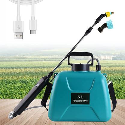 HASTHIP Battery Powered Sprayer, Electric Sprayer with USB Rechargeable Hand 1 L Hand Held Sprayer