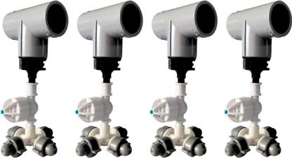 VAYAL IRRIGATIONS ® 20 mm 4 Way Threaded Fogger Assembly Unit/ Nursery Garden Mist Cooling System 28 L Hose-end Sprayer