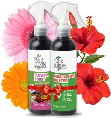 Pot and Bloom Mealy Bug Buster + Flower Boost 250 ml 0.25 L Hand Held Sprayer