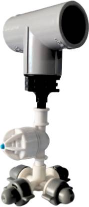 VAYAL IRRIGATIONS ® 20 mm 4 Way Threaded Fogger Nozzle Assembly Unit | Mist Cooling | Poultry Farm 28 L Hose-end Sprayer