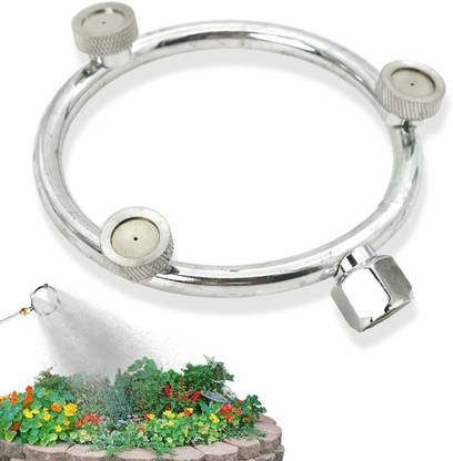 HANNEA Atomizing Water Sprinkler Ring Multi Porous Nozzle 1 L Hose-end Sprayer