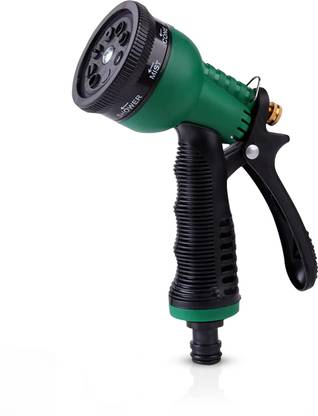 ROOTS & LEAF Garden Hose Spray Gun with 8 Adjustable Water Patterns Hands-Free Lock 1 L Hand Held Sprayer