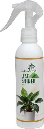 Divine Tree Leaf Shiner Spray for Indoor Plants – Natural Glossy Leaf Shine & Dust Cleaner 0.2 L Hand Held Sprayer