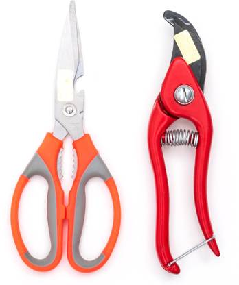 Globus 821-PRUNER/FLOWER PRUNER /BRANCH TRIMMER 7.5 INCH WITH PRUNING SCISSOR Garden Tool Kit