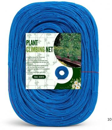 Sub Enterprises Heavy-Duty Climbing Net & 8Ft x 6Ft Creeper Support Gardening Net Garden Tool Kit