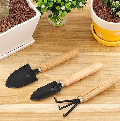 Thaldi Enterprises Mini Gardening Tool Set Ideal for Scraping Turning Soil of Indoor, Outdoor pots Garden Tool Kit