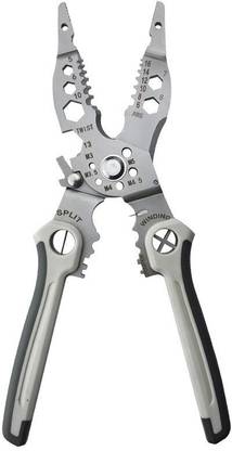 Gryty 12 in 1 Plier Set Steel MultiTool Plier Wire Cutter Stripper/Crimping Tool Garden Tool Kit
