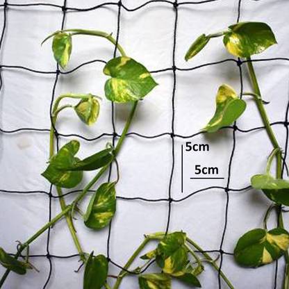 grenfel Plant Climbing Net 14.5Ft x 6Ft Black Creeper Support Gardening Netting Hiking Net