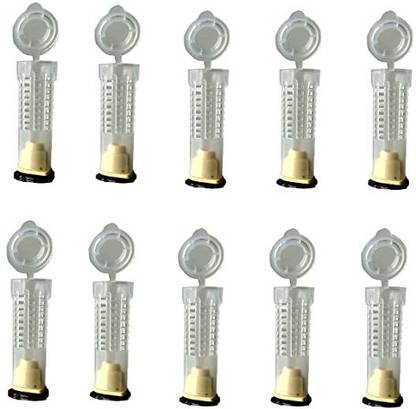 Super Bee Food Grade Plastic Queen Cage/Catcher for Bee Keepers -Combo of 10. Garden Tool Kit