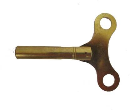 BRASS BLESSING Extra Long Universal Brass Clock/Watch Key - Key for Mechanical Clock No. 12 1-piece Watch Repair Kit