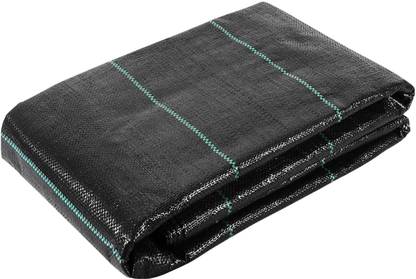 Singhal Garden Weed Control Barrier Sheet Mat 2 Mtr x 3 Mtr, Landscape Fabric 110 GSM Garden Tool Kit