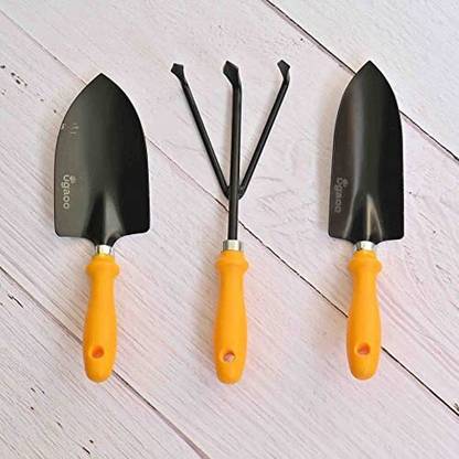UGAOO Durable Gardening Hand Tool Kit for Gardening- 3 Pcs Garden Tool Kit