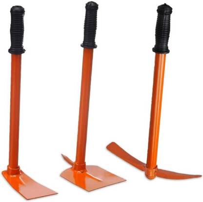 SHAHJI Gardening tillar set , hoe ,fork , pick , cultivator Garden Tool Kit
