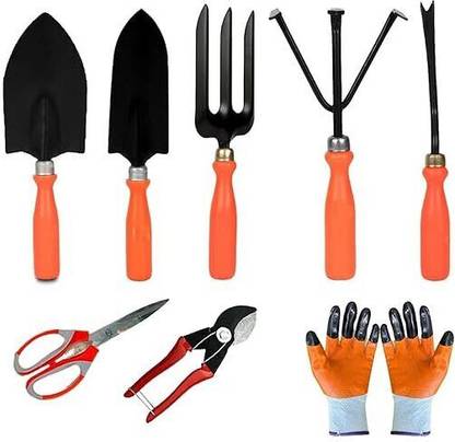 MPL Gardening Tools Kit - 8 Pcs Garden Tool Kit