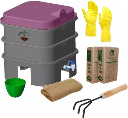 Vermiterra Mikrobit Kit (2 Trays) (56 L) Garden Tool Kit