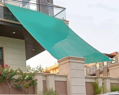 AGK Enterprises Green Shade Net for Garden/Balcony with Niwar 75% 10X10 Ft Portable Green House