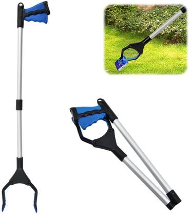 PROBEROS 32 Foldable Litter Picker Long Arm Litter Picking Equipment Rubbish Pick Up Garden Tool Kit