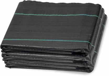 Singhal Garden Weed Control Barrier Sheet Mat 2 Mtr x 20 Mtr, Landscape Fabric 110 GSM Garden Tool Kit