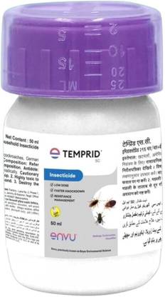 Temprid For Cockroach, Bedbugs And House Flies | No Smell |Mix Only With Water Garden Tool Kit