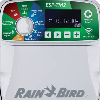 Rain Bird ESP-TM2 8 Station Irrigation Controller (WiFi Module Not Included) / 8 Zones Garden Tool Kit