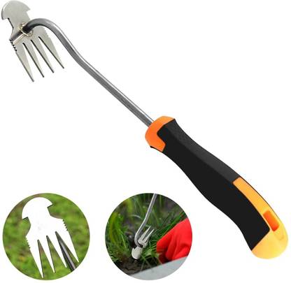 Verilux Manganese Steel Forged Weed Puller Uprooting Tool Garden Tool Kit