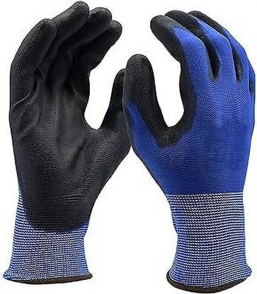 Spotview Anti-Cut Safety Gloves for Finger and Hand Protection (1 Pair Front Coated) Gardening Shoulder Glove