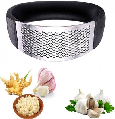 BRTION Garlic Presser Squeeze Press Crusher Handy Ginger Garlic Crusher Garlic Squeeze Garlic Press