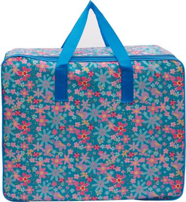 AARON INC Polyester Premium-Quality Shelf Organizer Multifunctional Storage Bag Large Capacity UnderBed Storage Containers for Quilts, Comforter, Blanket, Bedding, and Toys J1