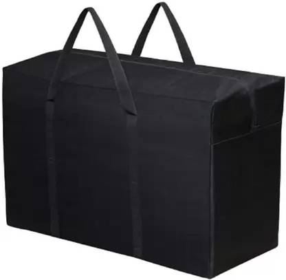 Minso Jumbo Storage Bag Heavy Duty Nylon Multi-Purpose Super Extra Jumbo Large Toy Storage Bag/Stationery Paper/Blanket/Clothes Storage Bag For Travel Moisture Proof with Zip and Handle