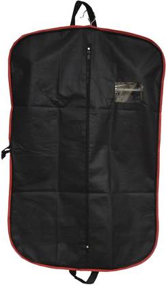 CHAMPARAN Non Woven Non Woven Men's Coat Blazer, Suit Cover (Red Stripped) Suit Cover RP-RC