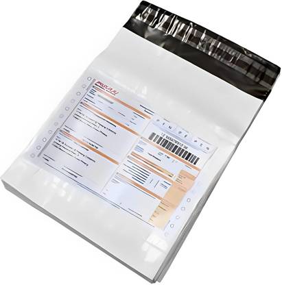 ABS Security Bag Tamper Proof Courier PackagIng Plastic With POD Pouch 14 X 18In (Pack of 100) Shipping/ Packing/ Courier Bag/ Envelopes/ Pouch/ 35.56 X 45.72 Cm (Set of 100)