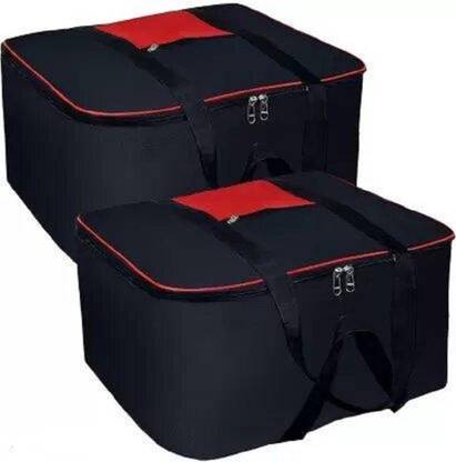 GULAFSHA INDUSTRIES Stylish and Durable Double Stitched Water Proof King Size Double Bed Blanket Cover/Storage Box/Garment Covers 2