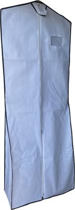 Q&Q Covers India Garment Packof 1-Gown Cover White Non Woven