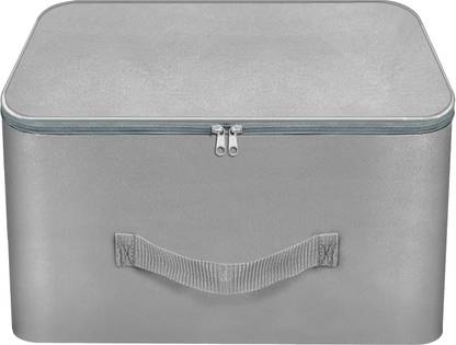 STORITE 1 Pack - Wardrobe Bag Underbed Moisture Proof Cloth, Blanket Storage Organizer with Zippered Closure & Handle