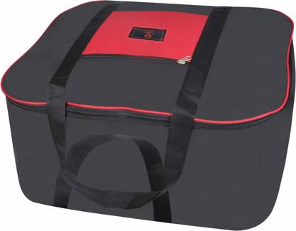 Fendo Storage Bag Large Nylon 69.55L Storage Bag for Multi Purpose(Rectangular,54x46x28cm)Black Storage Bag _Pack Of 1