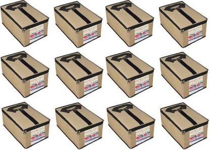 ultimatefashionista garment cover Shirt Covers for wardrobe Storage Organizers, Shirts Organizer and Clothing Box For Closet Clothes, Non - Woven (gold) shirt cover non woven ultimate 12pcs (gold)