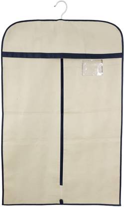 farhan bags Stylish Durable Water Resistant and Tear Resistant Non Woven Coat Covers/Suit Covers/Garment Bags Set Of 1