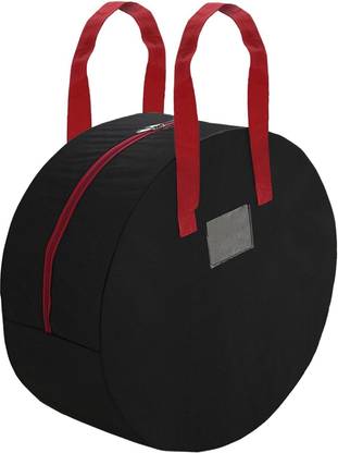 STORITE 95 L Round Underbed Storage Bag / Storage Organizer for Blanket Cover/Storage Box/Garment Covers with Zipper Closure and Handle 60x23 cm