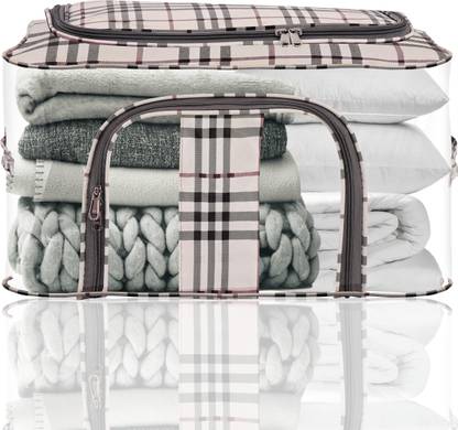 Newspace Storage Beg Pack Of 1 Wardrobe organizer for clothes , Storage box for Clothes Pack Of 1 Storage Beg