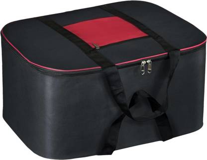 STORITE Storage Bags Moisture Proof Blanket, Cloth Storage Organiser Zippered Closure for Blanket/Bed Sheets/Clothes (54x46x28 cm) Pack of 1